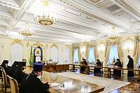 Заседание Архиерейского совета Московской митрополии 